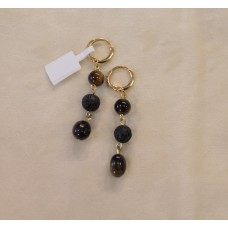 Auskari ar dabīgiem akmeņiem